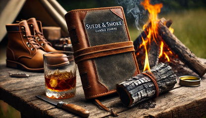 Suede & Smoke - Whispers of Adventure - Franklin Candles